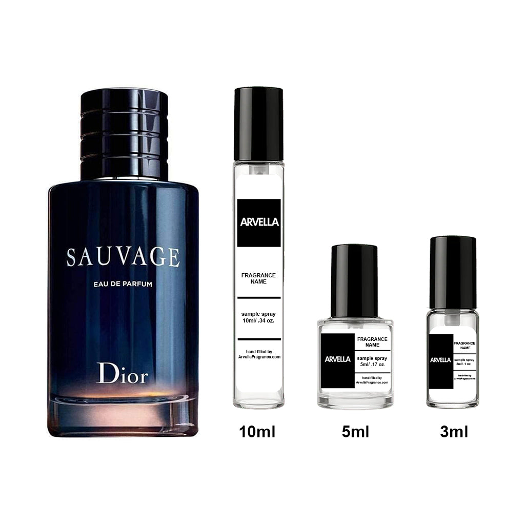 Dior Sauvage EDP Sample 10ml Spray - Arvella Fragrance
